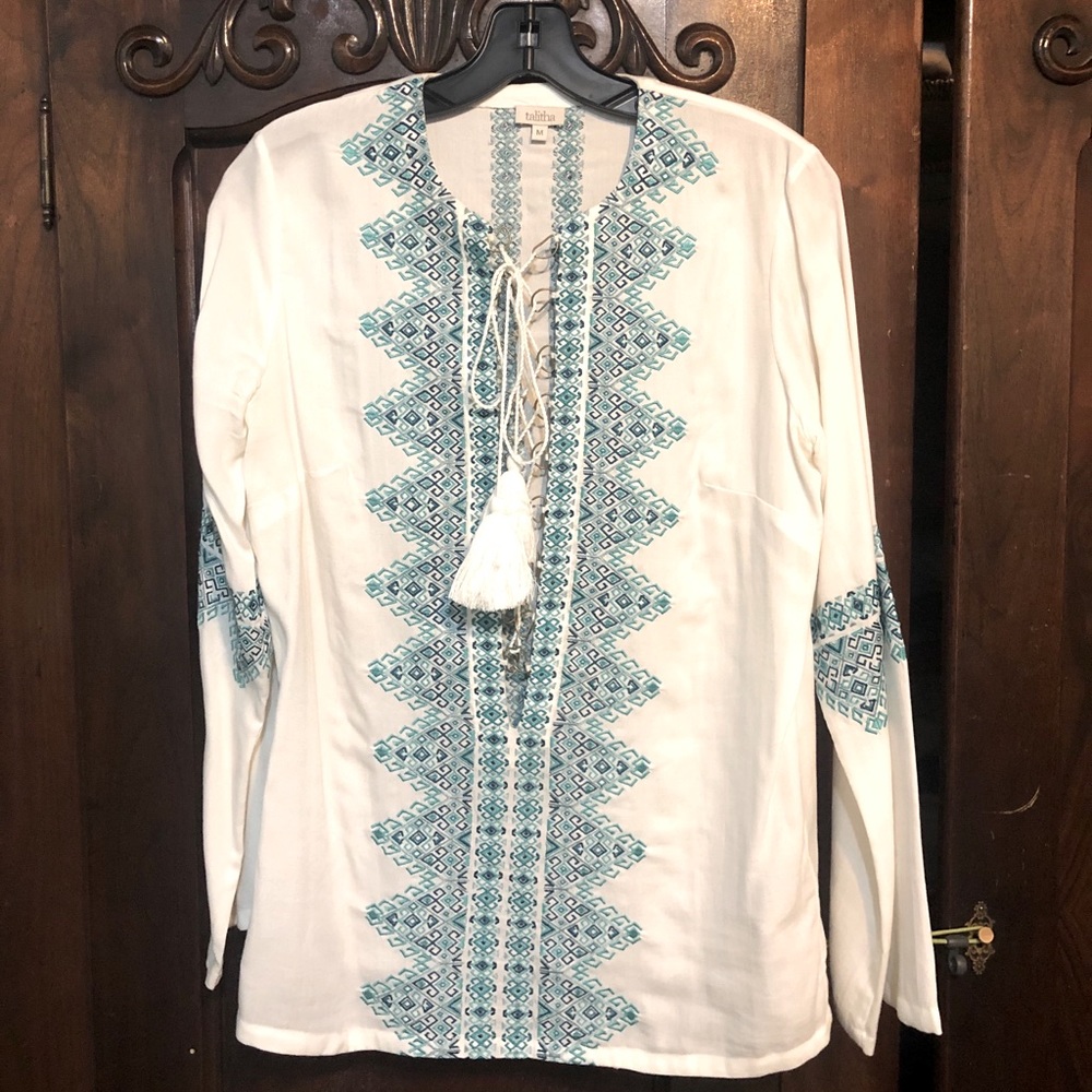 Talitha embroidered tunic